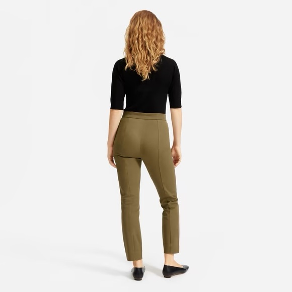 Everlane The Fixed-Waist Stretch Cotton Pant Women’s 6 (Sold out) - Picture 2 of 4